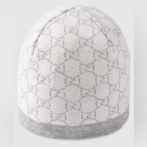Baby GG pattern wool hat